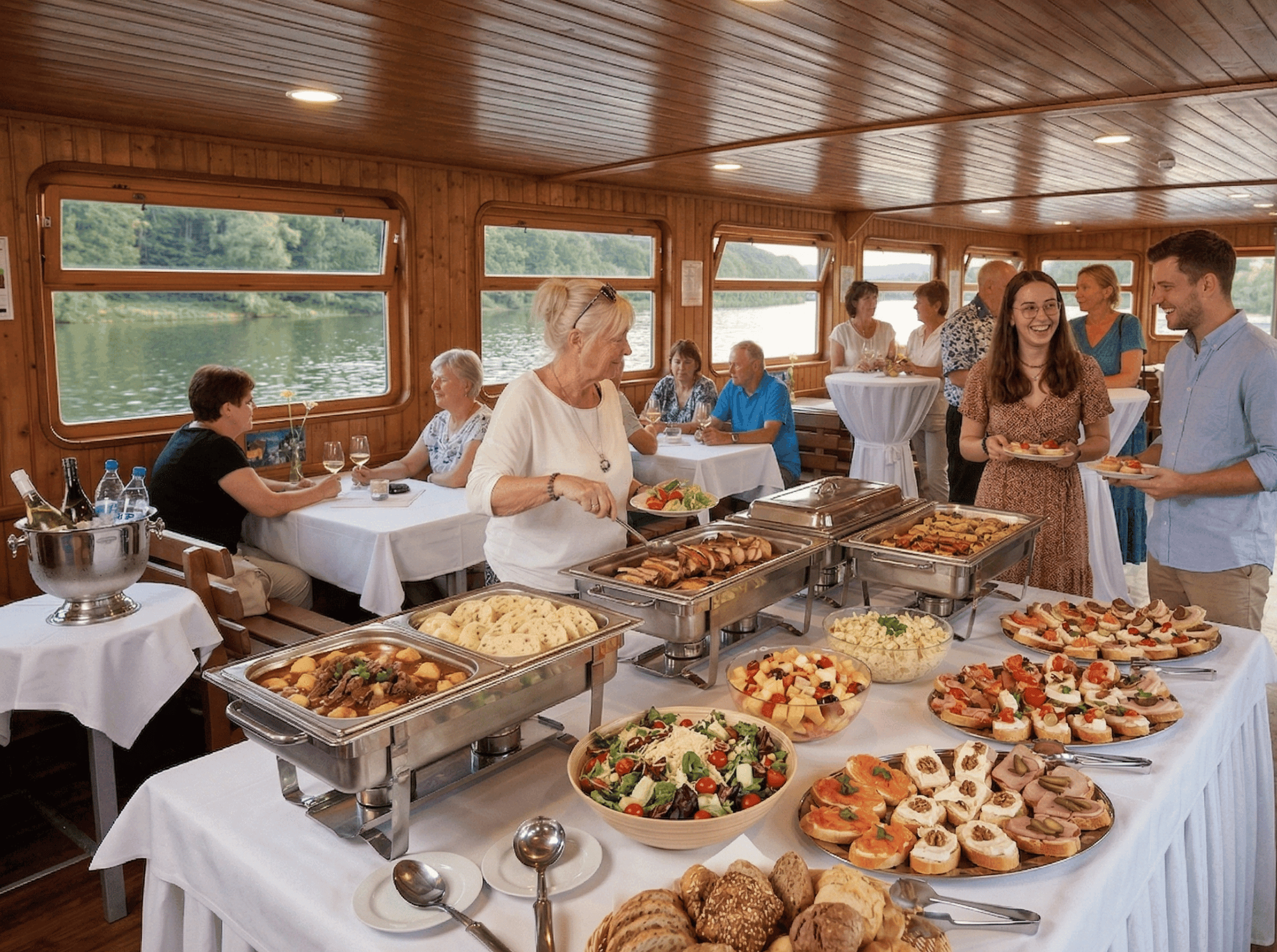 Ukázka jak mohou naše služby vypadat na palubě lodi.